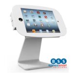 360 Rotatable iPad Enclosure Kiosk with Lockable Flip Cover (for iPad Mini)