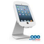 360 Rotatable iPad Enclosure Kiosk with Lockable Flip Cover (for iPad Mini)