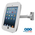 Swing-Arm Wall MouFlip-cover iPad Enclosure Kiosk with nt (for iPad Mini)