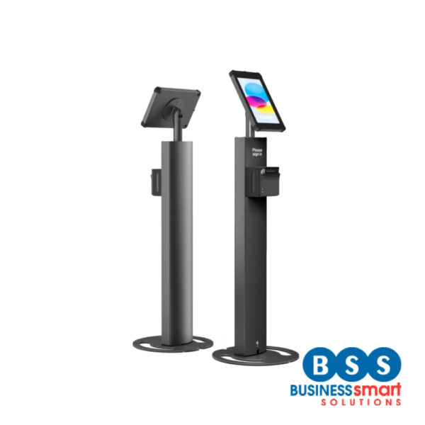 Compact iPad Ticket Kiosk for 10.9"/11" | POS & Receipt Printing Stand Compact iPad Ticket Kiosk for 10.9"/11" | POS & Receipt Printing Stand