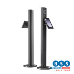 Galaxy Tab Freestanding Kiosk (1.5M) with Branding Panels for A9+