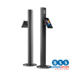 Heavy-Duty Freestanding Tilting Kiosk for iPad 10.2-inch (7th-9th Gen)