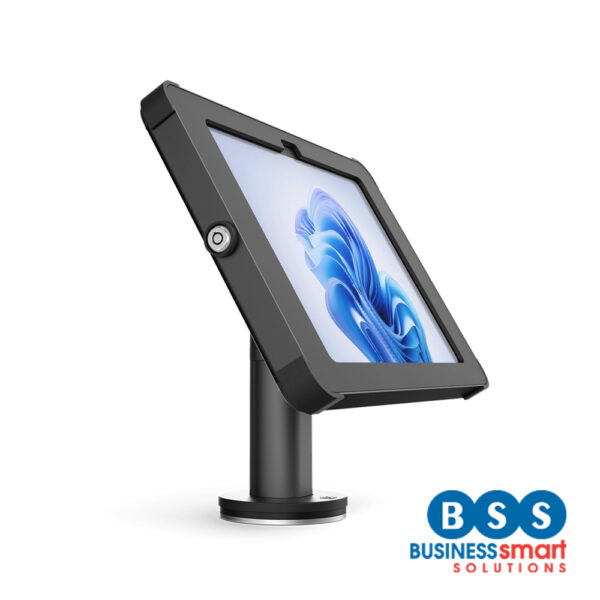 Surface Tablet Rotating Stand with 180° Swivel, Key Lock & Dynamic Tilt