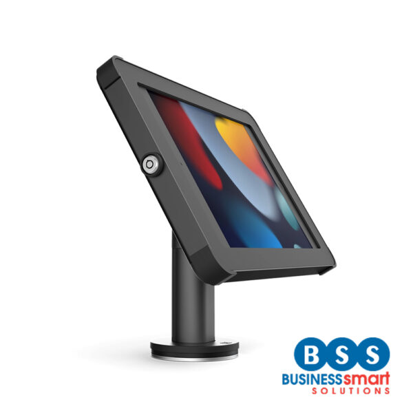 Rotating Tablet Stand with 180° Swivel, Key Lock & Dynamic Tilt for iPad